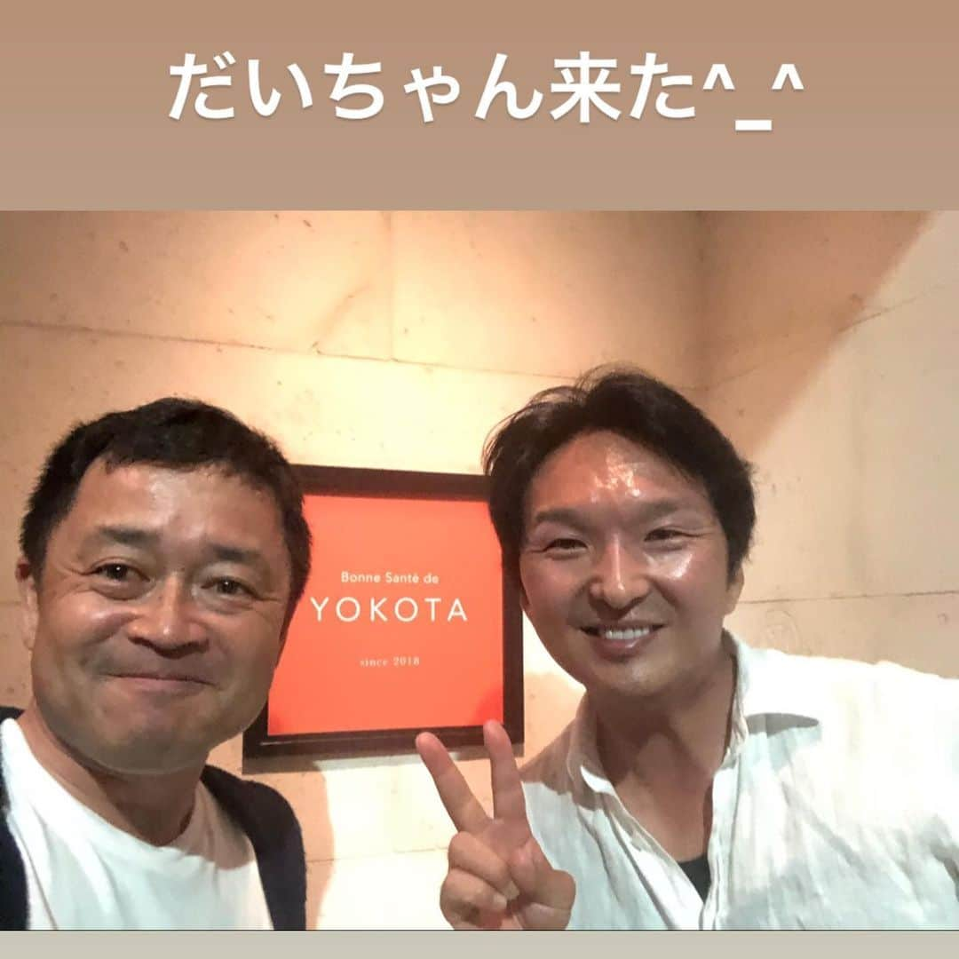 横田真一のインスタグラム