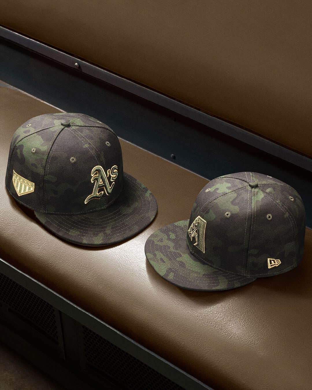 ニューエラ・キャップのインスタグラム：「Celebrate your team, and celebrate the men and women of the Armed Forces this weekend. All teams available at neweracap.com. WE REIGN AS ONE」