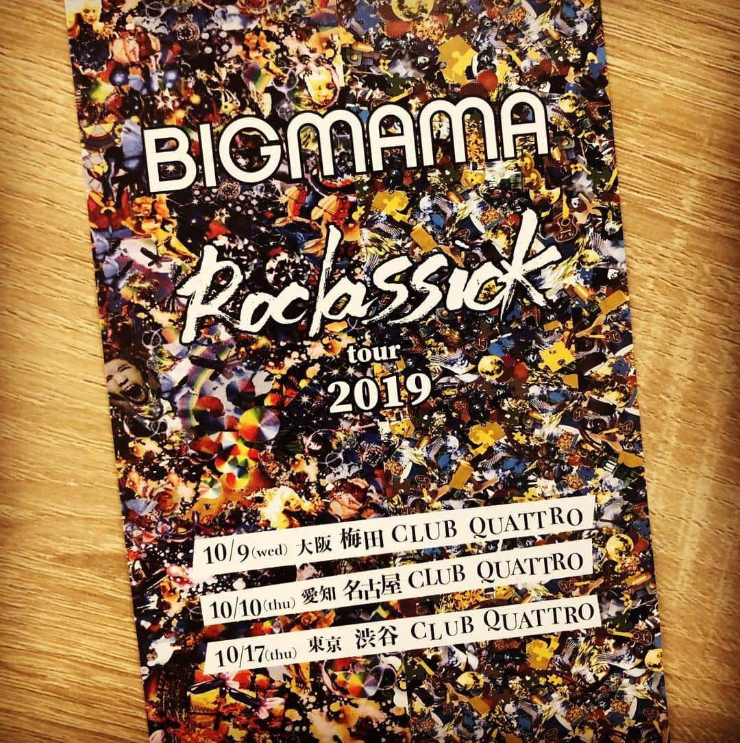 BIGMAMAさんのインスタグラム写真 - (BIGMAMAInstagram)「【#Roclassick】﻿ 改めまして、今年の10月に「Roclassick tour 2019」を開催いたします。﻿ ﻿ 昔から好きだった方はもちろんですが、Roclassick作品を聞いたことがない方でも、聞き覚えのあるクラシック音楽の歴史的名フレーズ達とのアレンジを楽しんでいただけるかと思います。﻿ ﻿ 平日でなかなか休みが取れないという方もいらっしゃると思いますが、迷っている方はぜひこの機会にお越しください。﻿ ﻿ ただいまモバイル先行受付開始→ https://bigmama.tpm.jp/﻿ ﻿ #BIGMAMA﻿ #Roclassick﻿ #ロッククラシック﻿ #Rock × #Classick #tour」5月13日 14時49分 - bigmama_jp