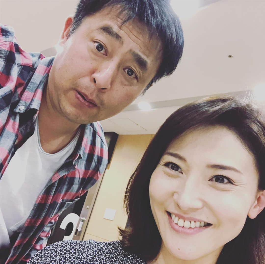 岩本勉さんのインスタグラム写真 - (岩本勉Instagram)「金子恵美さん（＾◇＾） 文化放送ラジオ #岩本勉のまいどスポーツ！ の前のワンチャンス（＾∇＾）」5月13日 17時18分 - gun18gun18