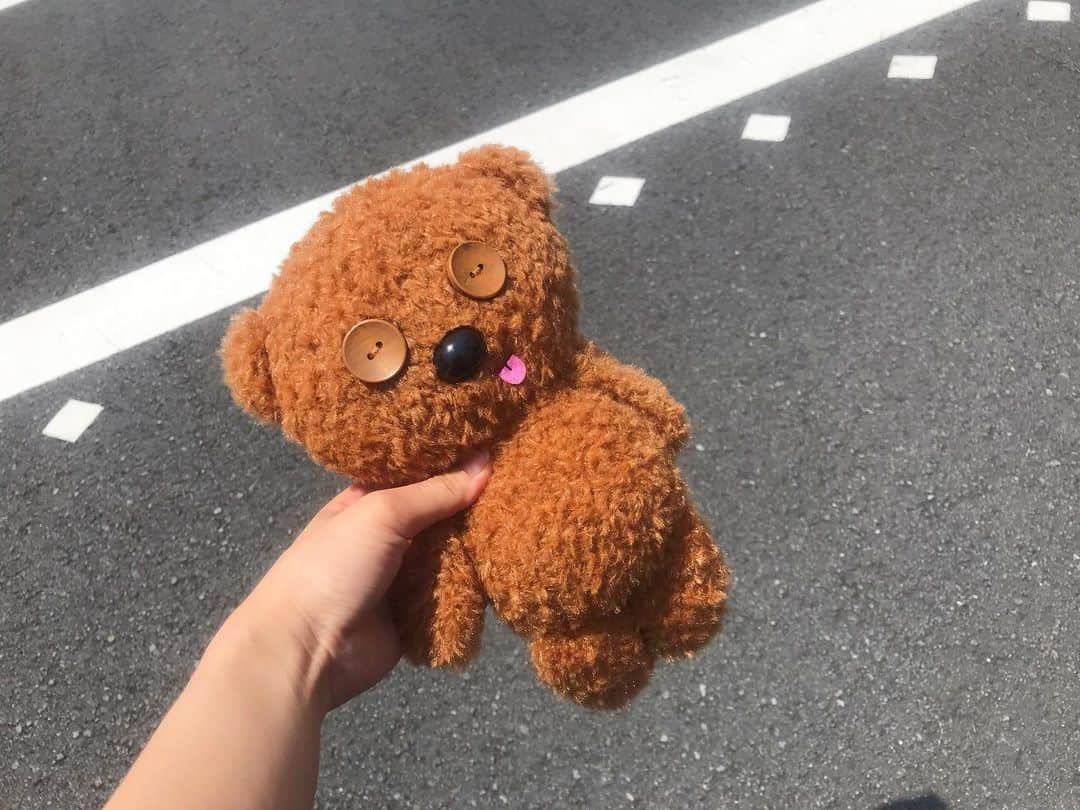 高萩千夏さんのインスタグラム写真 - (高萩千夏Instagram)「＊ティム🐻」5月13日 17時11分 - chinatsu_takahagi_uug2ki