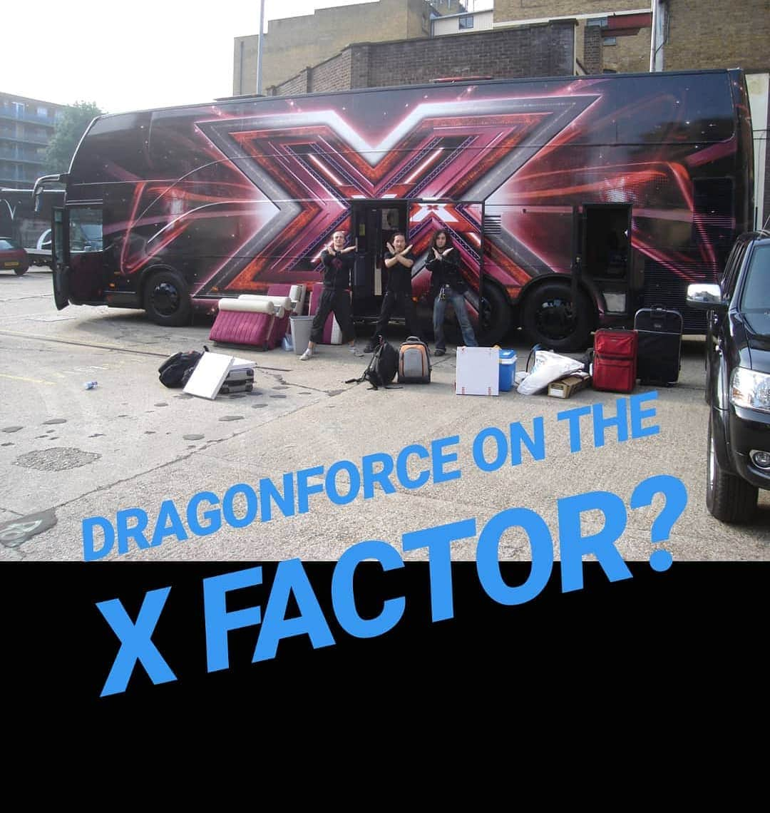 DragonForceさんのインスタグラム写真 - (DragonForceInstagram)「Not really but we did get given this tour bus a few years ago for Download festival which made us look extra cool .  #dragonforce #thexfactor #xfactor #downloadfestival #shamelesshashtagging」5月13日 17時32分 - dragonforcehq