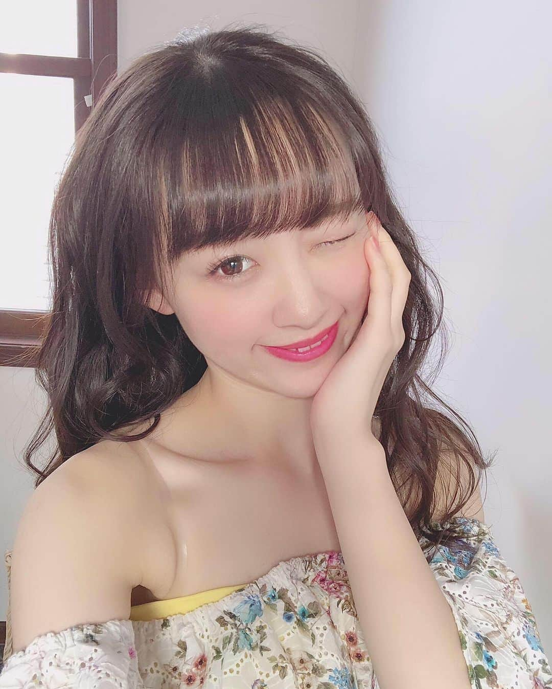 音嶋莉沙さんのインスタグラム写真 - (音嶋莉沙Instagram)「今年の夏は一緒に過ごしたいなっ🌺﻿ ﻿」5月13日 23時32分 - otoshima_risa