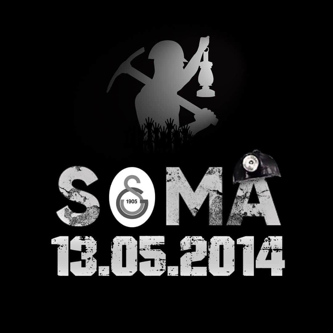 ガラタサライSKさんのインスタグラム写真 - (ガラタサライSKInstagram)「#Soma'da hayatını kaybeden 301 maden işçimizi vefatlarının 5. yılında rahmetle anıyoruz.」5月13日 18時53分 - galatasaray