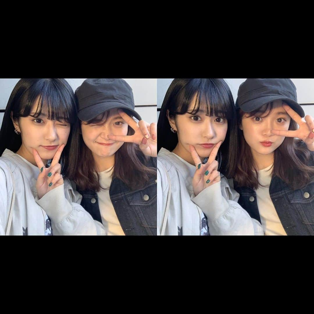 広瀬ちひろさんのインスタグラム写真 - (広瀬ちひろInstagram)「かりーんちゃんっ かりーんちゃんっ かりーんちゃんっ ちょっと前のかりーんちゃんっ 共に前髪伸ばしてます」5月13日 18時59分 - chi_hirose