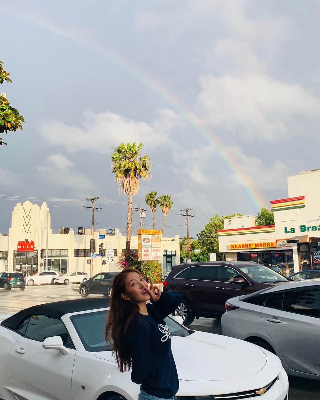 BoAのインスタグラム：「🌈」
