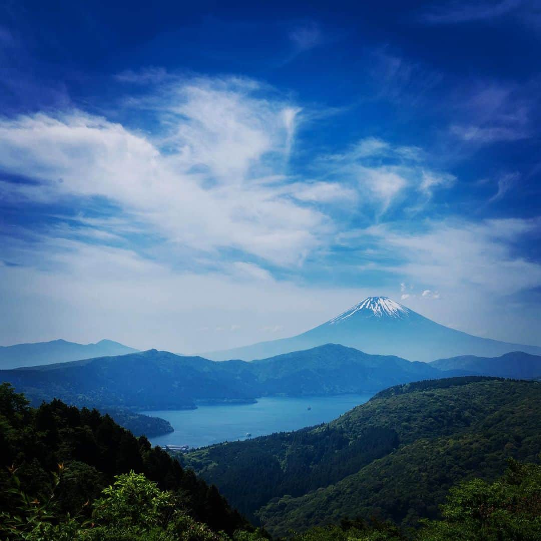 高野進さんのインスタグラム写真 - (高野進Instagram)「箱根から望む富士。」5月28日 17時23分 - susumu.takano.21