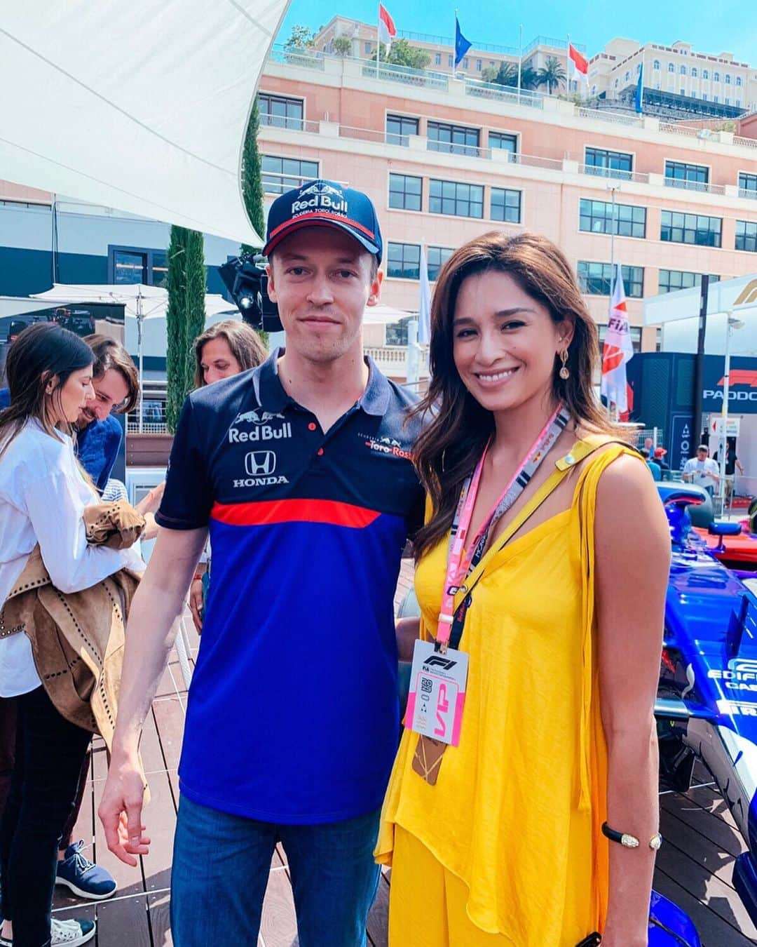 ケリーさんのインスタグラム写真 - (ケリーInstagram)「Monaco GP at  Red Bull Energy Station 🏎💙 ・ ・ ・ #monaco#monacogp#f1#redbullrace #redbullenergystation#モナコ#モナコGP」5月28日 8時43分 - kellymisawa