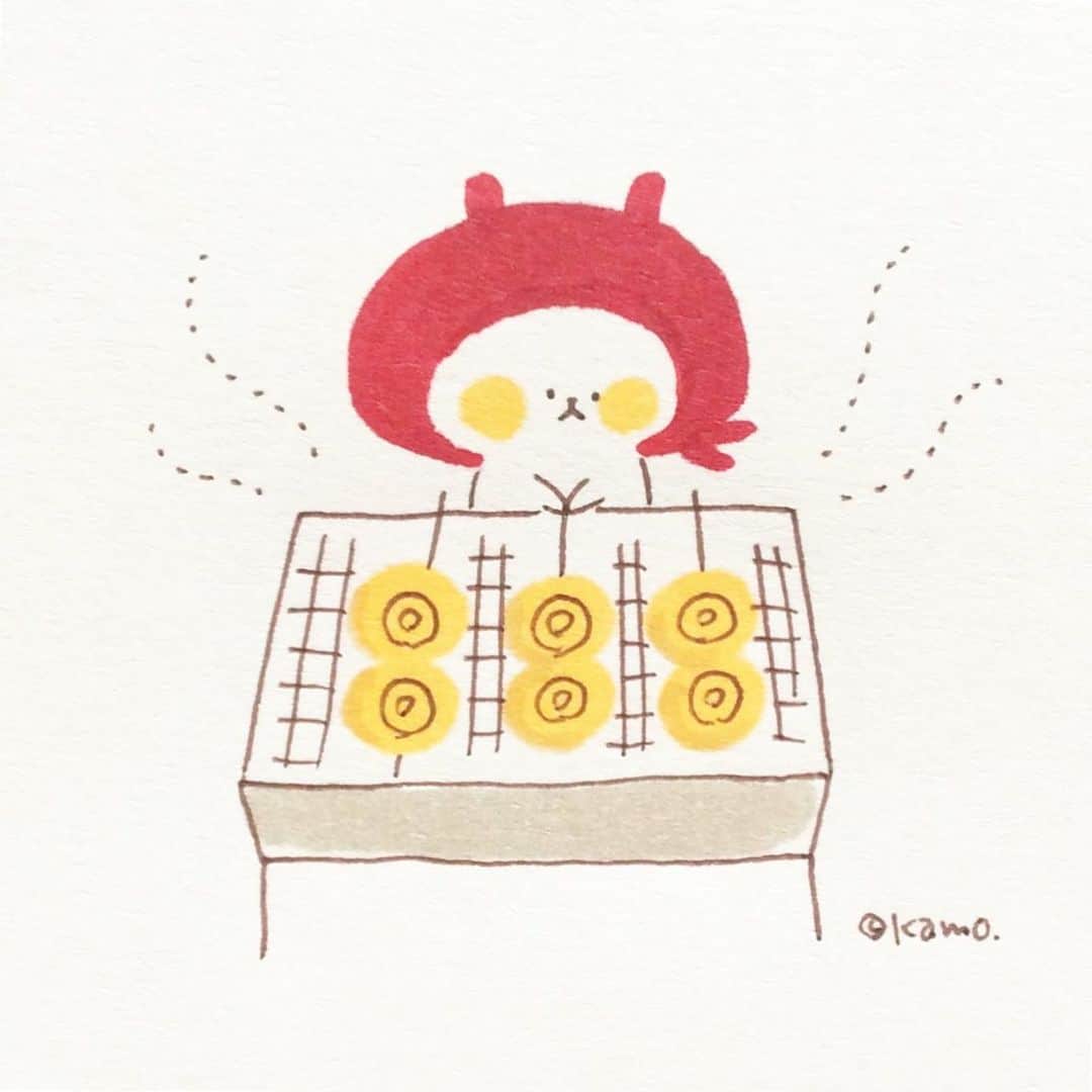 カモのインスタグラム