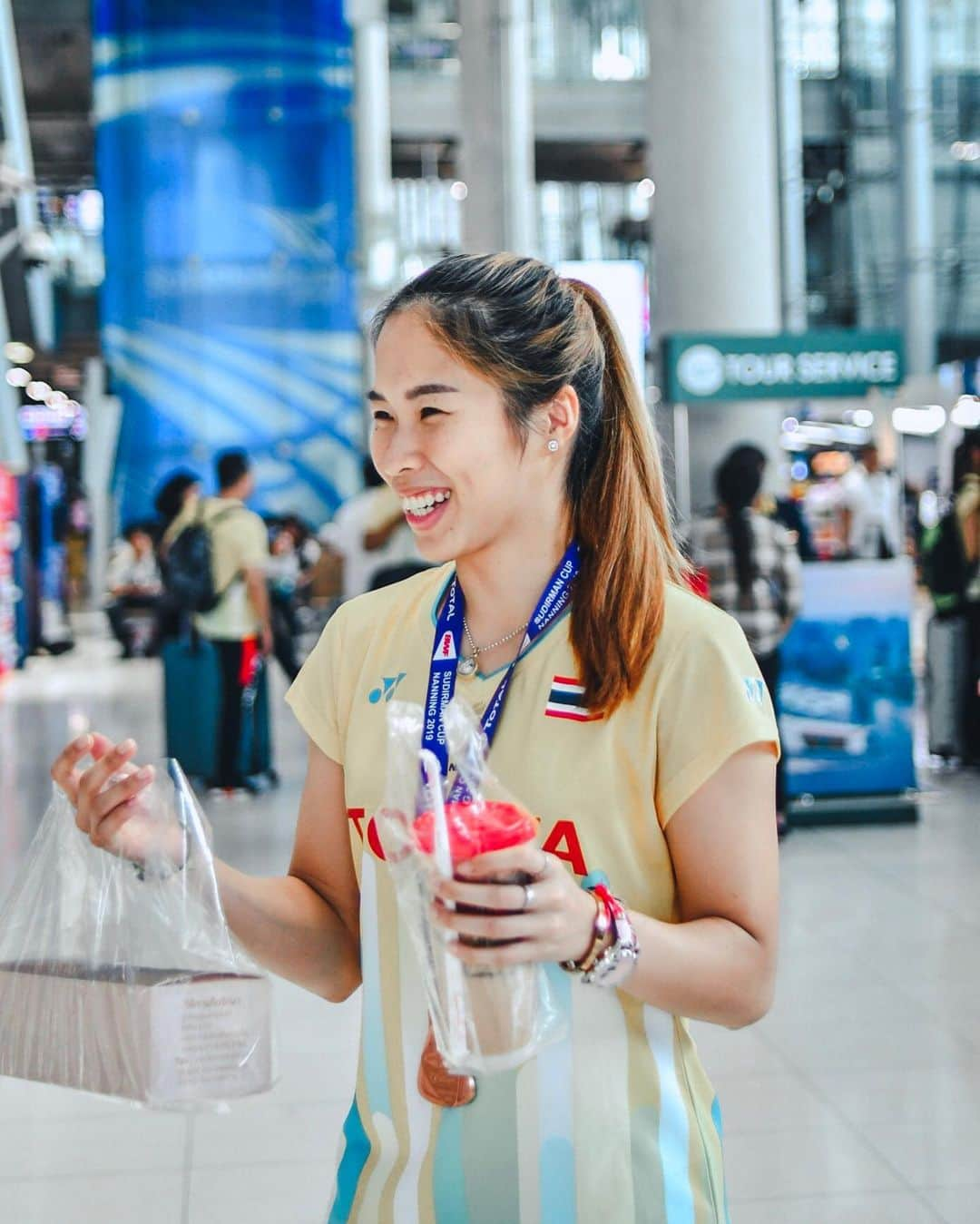 ラチャノック・インタノンさんのインスタグラム写真 - (ラチャノック・インタノンInstagram)「Sudirman Cup 2019 🥉」5月28日 9時28分 - ratchanokmay