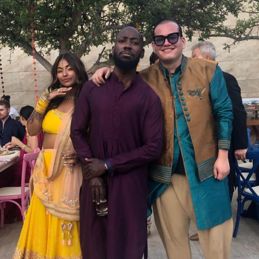 ラモーネ・モリスさんのインスタグラム写真 - (ラモーネ・モリスInstagram)「Congrats to the dopest Manager in the world on getting married to one of the coolest people on this side of the Mississippi! @priyasatiani @johnnyjeltema #johnnysatiani」5月28日 9時44分 - lamorne