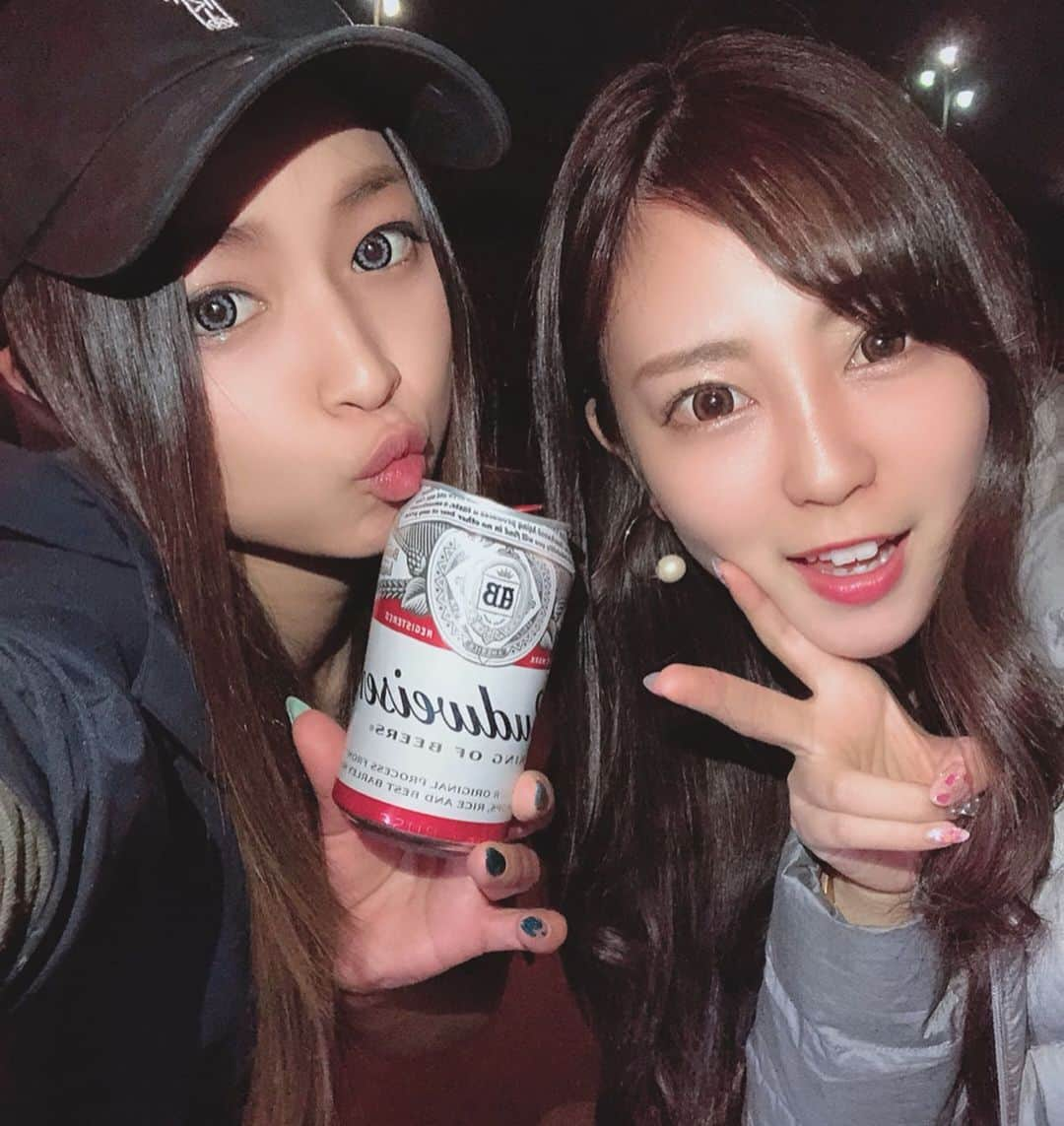 福井柑奈さんのインスタグラム写真 - (福井柑奈Instagram)「すっごい今更の投稿する！ でも一応観覧注意でおねしゃす！笑  お花見🌸 お昼。 はじめて大きいヤモリ(食用)食べた🙉  普通に美味しかった🙏💖 . 愛ちゃんたちありがとう😊🧡 . 夜からはわたしが友達少なくて お花見あんまりしたことないって言ったら開いてくれた神もありがとう🙄🤝❤️神だー あっこパイセンにも会えた😘 . .  #今更投稿 #春 #お花見 #🌸 #岡山 #さくらカーニバル #ヤモリ #食用ヤモリ #千と千尋もヤモリ #みんな優しい #大好き #❤️」5月28日 10時33分 - kanna_fukui