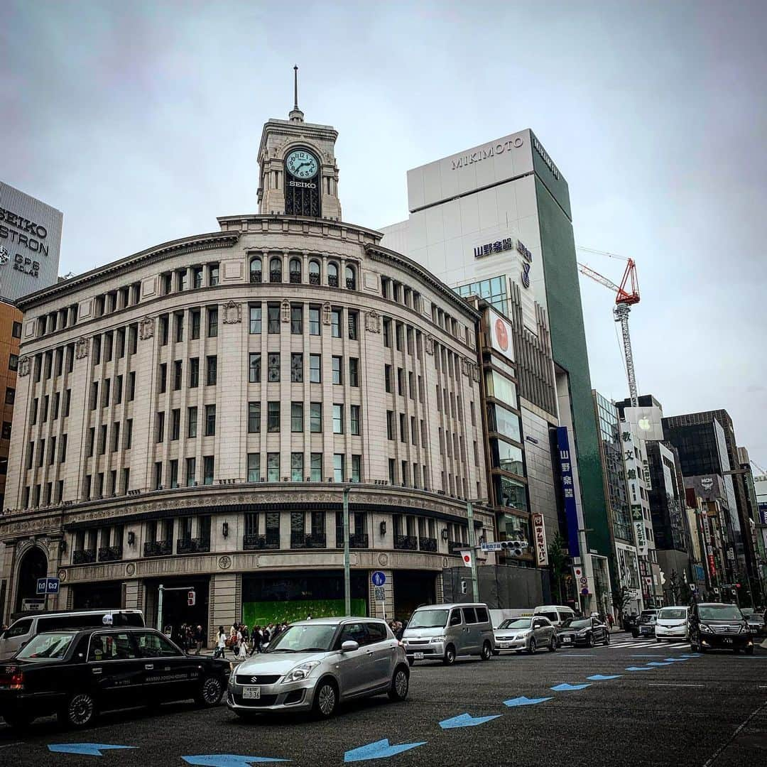 桒原えりかさんのインスタグラム写真 - (桒原えりかInstagram)「Ginza🕘 #ginza #tokyo #seiko」5月28日 12時12分 - erica._.k89