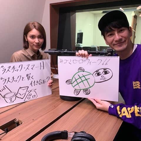 TOKYO FM+のインスタグラム：「秋元才加とJOYがパーソナリティを務めるTOKYO FMの番組「秋元才加とJOYのWeekly Japan!!」✨今回は『私たちの海を守る！プラスチック・スマート』をテーマに話しました🙆‍♀️海ゴミを減らすために私たちができることとは…！？🐳 詳しくは、ページトップのリンクを見てね👉👉 #joy #秋元才加 #radio #tokyofm #環境省 #プラスチックスマート」