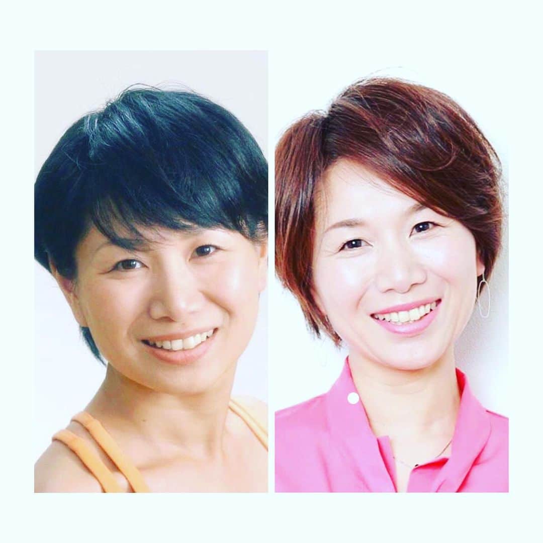 間々田佳子のインスタグラム：「素晴らしい変化！ みんな自分を信じて 自分の顔と会話してね✨😆 #間々田佳子 #顔ヨガ #表情筋トレーニング #表情筋研究家  #顔は引き締まる #笑顔が素敵になる」