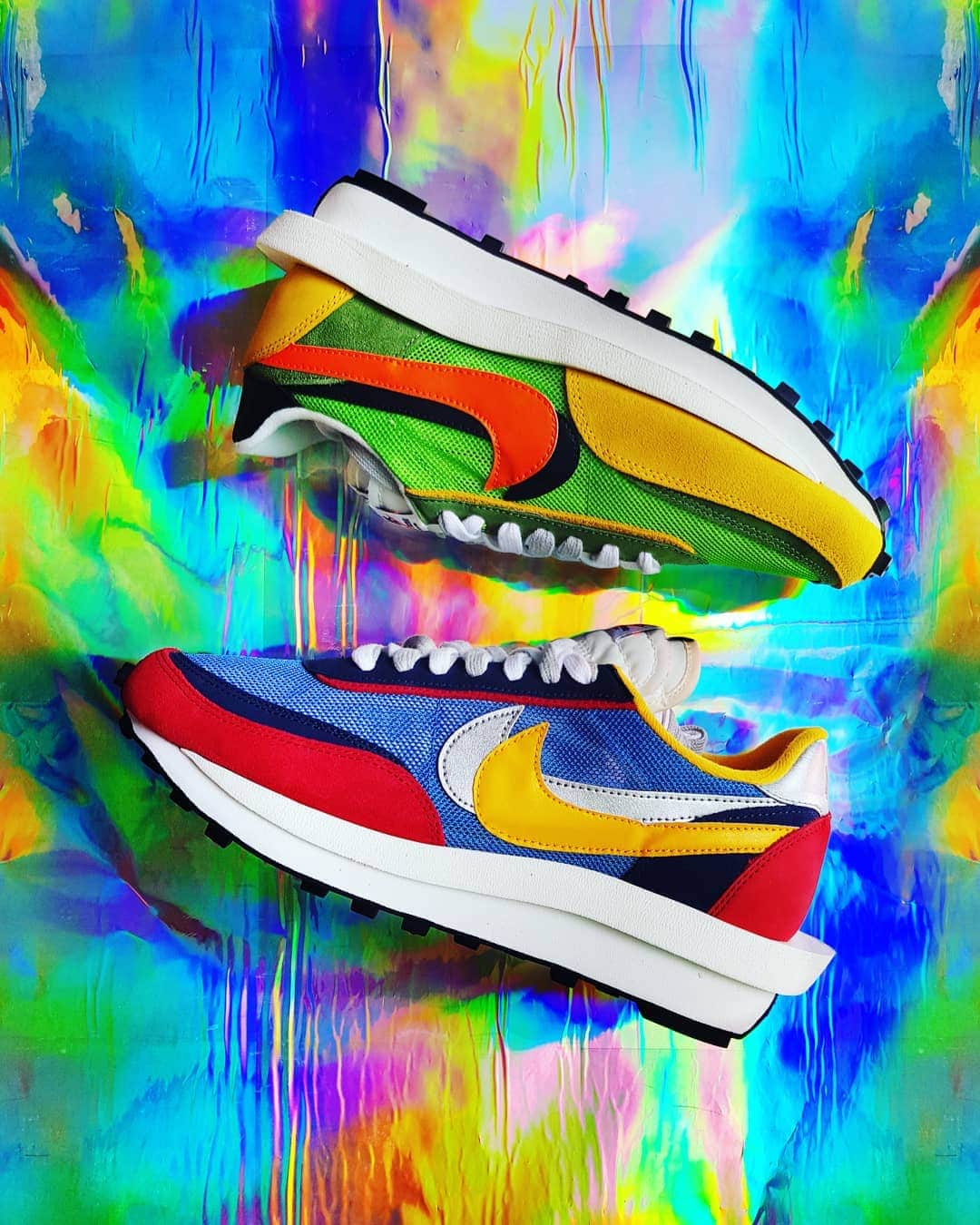 young ho seoのインスタグラム：「Sacai x Nike LDV Waffle Daybreak thank you Nike」