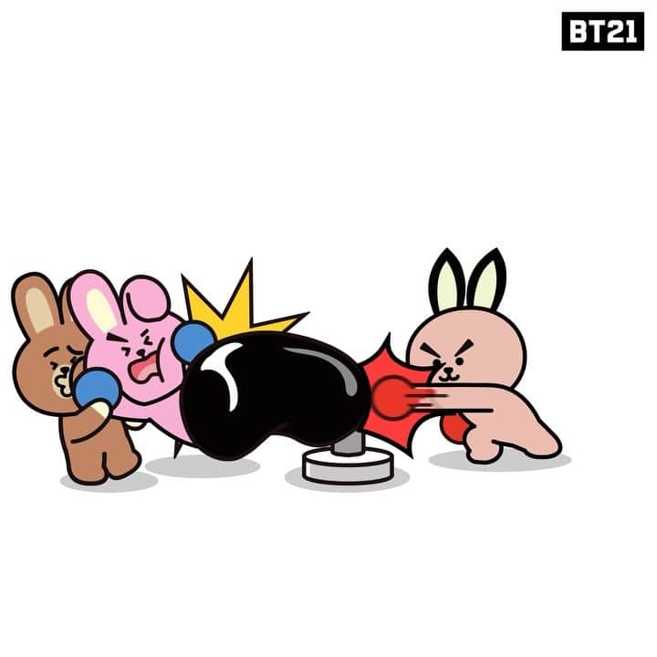 BT21 Stars of tomorrow, UNIVERSTAR!のインスタグラム