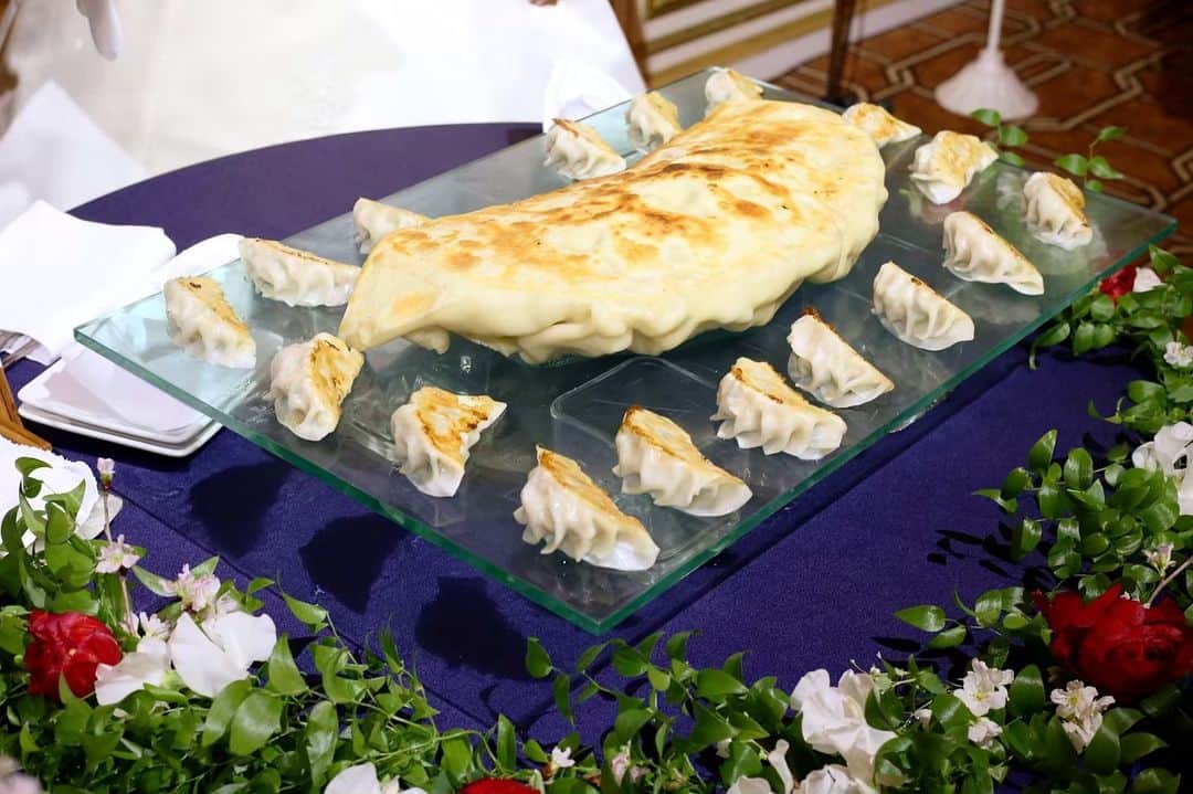 東京タワーの麓の結婚式のグルメインスタ