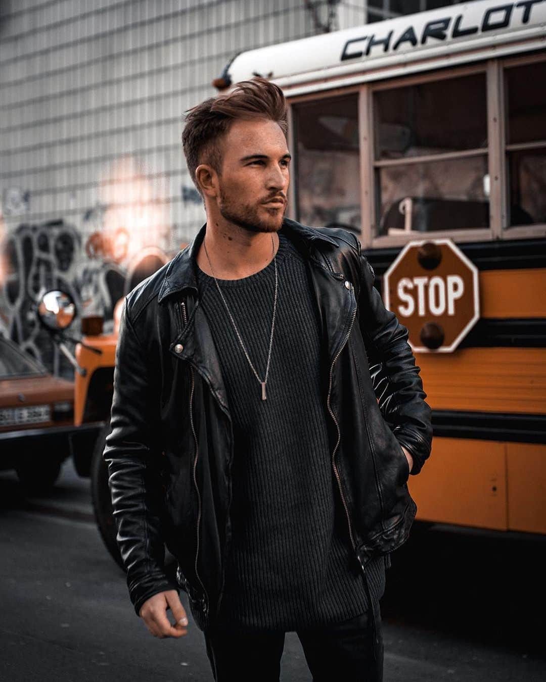 STYLE4GUYSのインスタグラム：「@FashionNovaMEN outerwear has you covered for the chilly weather ❄」