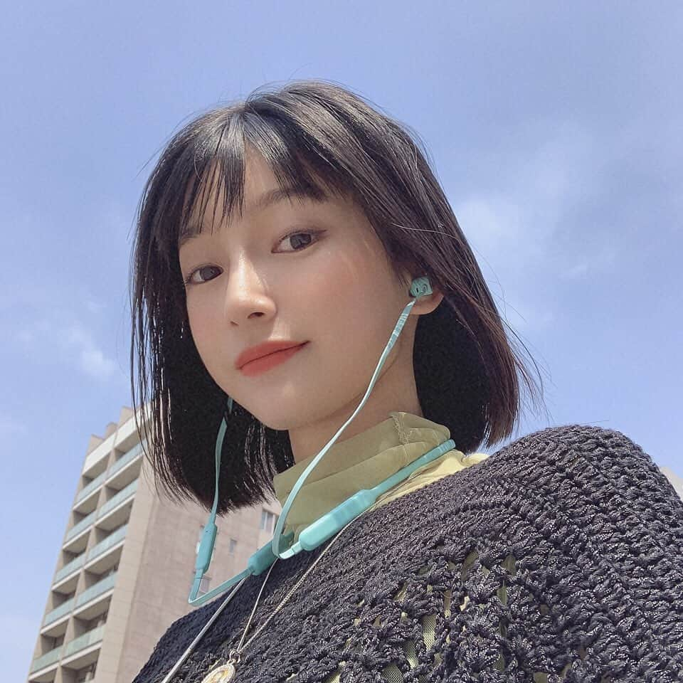 梅村奈央さんのインスタグラム写真 - (梅村奈央Instagram)「hair cut✂️❤️世良田さんいつもありがとうございます◎ #heavens_hair #bangstyle #fringebangs #처피뱅」5月13日 23時35分 - umemuranao