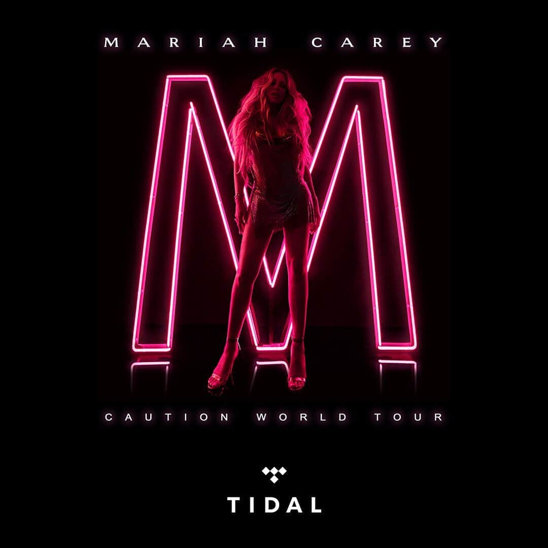 マライア・キャリーさんのインスタグラム写真 - (マライア・キャリーInstagram)「Win Caution World Tour tickets on @TIDAL! 💫⚠ TIDAL.com/MariahCarey」5月13日 23時37分 - mariahcarey