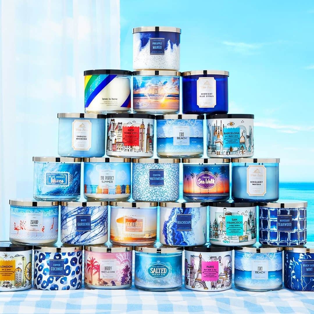 Bath & Body Worksさんのインスタグラム写真 - (Bath & Body WorksInstagram)「IN STORES NOW! ☀️NEW. SUMMER. CANDLES ☀️ What fragrances are you most excited to try?!」5月14日 0時00分 - bathandbodyworks