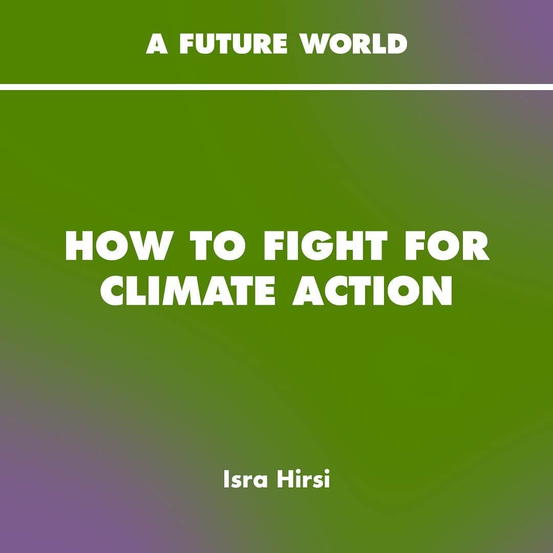 Dazed Magazineさんのインスタグラム写真 - (Dazed MagazineInstagram)「✊🌱HOW TO FIGHT FOR CLIMATE ACTION♻✊⠀⠀ ⠀⠀ Co-founder of the @usclimatestrike, 16-year-old @israhirsi shares her tips on organised activism and self-care, as part of our #AFutureWorld campaign. ⠀⠀ ⠀⠀ Swipe ➡ and tap the link in bio to read more 📲⠀⠀ ⠀⠀ #ClimateChange #FridaysForFuture #ClimateStrike」5月14日 0時09分 - dazed