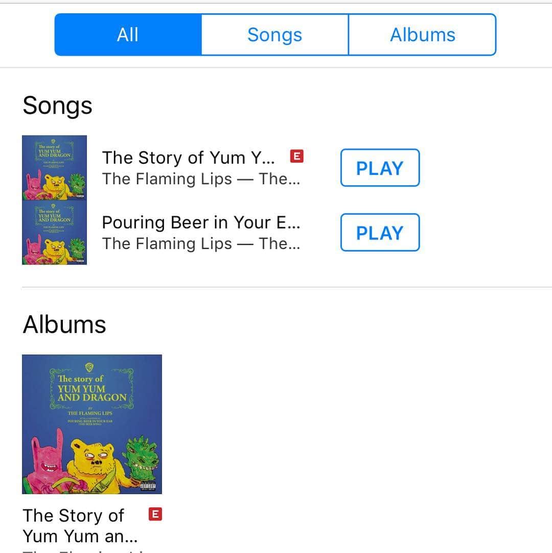 ウェイン・コインさんのインスタグラム写真 - (ウェイン・コインInstagram)「AND... you can buy it at all digital download thangs !!! The Story Of Yum Yum and Dragon!!!! #flaminglips #theflaminglips #kingsmouth #myfamilyfirstmymusicsecondiamthird」5月14日 0時20分 - waynecoyne5