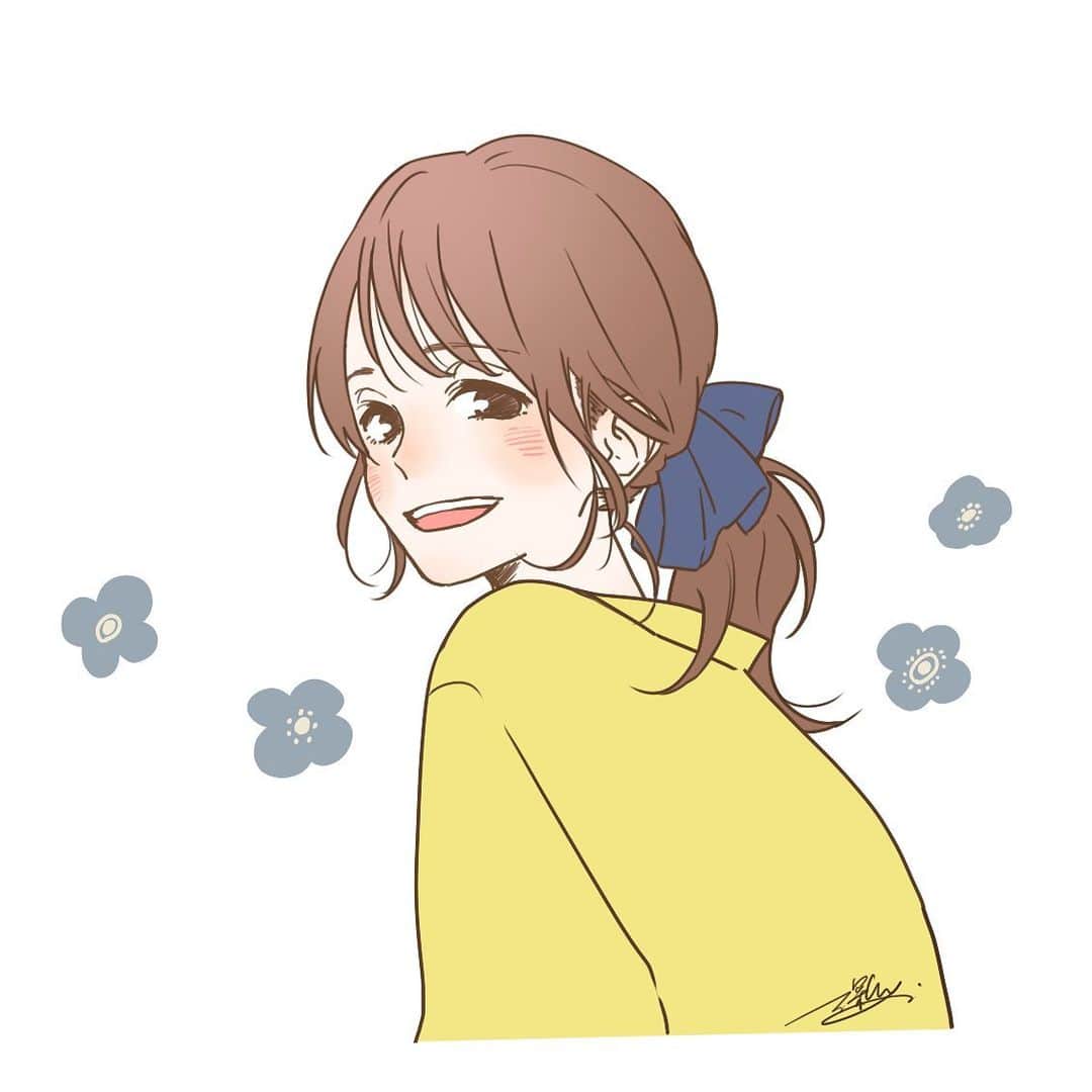 深町なかのインスタグラム：「ちょっとお絵かき  #illust #illustration」
