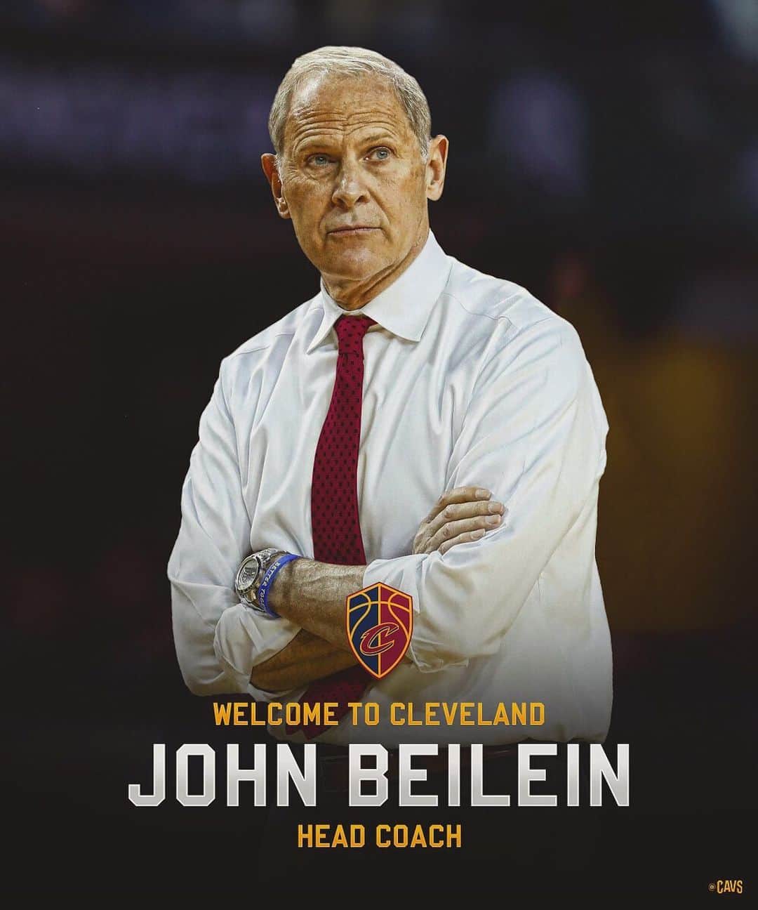 キャブスさんのインスタグラム写真 - (キャブスInstagram)「It's official.  Welcome to Cleveland, Coach Beilein!」5月14日 0時58分 - cavs