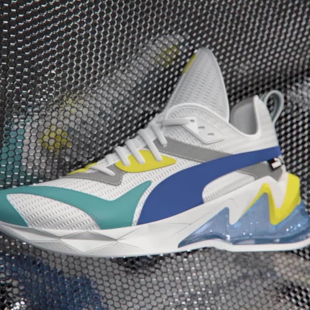 のインスタグラム：「Old school 👟, dipped in the future. #PUMA LiquidCell Origin Launching 5/16, In-Store and Online」