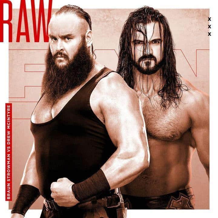 WWEさんのインスタグラム写真 - (WWEInstagram)「This is going to be colossal. @dmcintyrewwe and #BraunStrowman clash TONIGHT on #RAW!」5月14日 2時00分 - wwe