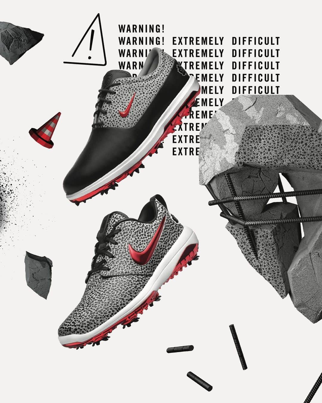 Nike Golfのインスタグラム：「🚧🔥 The Safari Bred pack is Now available (link in bio)」
