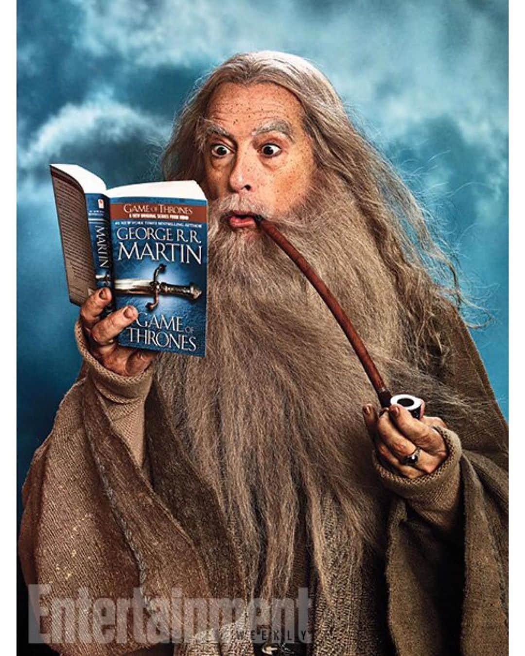 エイミー・セダリスさんのインスタグラム写真 - (エイミー・セダリスInstagram)「#Repost @micheleromeronyc ・・・ Happy Birthday Stephen Colbert aka @stephenathome @colbertlateshow as Gandalf here from Tolkien’s “Lord of The Rings” for @entertainmentweekly. Lord Ruven of House Afanador took this photograph from my favorite @entertainmentweekly shoot and Peter Jackson sent us wardrobe and rings and Hobbit feet from @wetaworkshop in New Zealand. Concept from the person who drew on the desk instead of paying attention in English Class. @ruvenafanador #gameofthrones #lordoftherings #stephencolbert #entertainmentweekly #beyonce #gandalf」5月14日 3時03分 - amysedaris