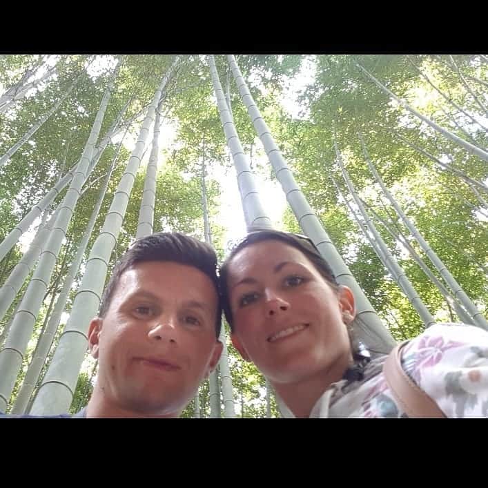 シャルレーヌ・ギニャールさんのインスタグラム写真 - (シャルレーヌ・ギニャールInstagram)「Memories of our first day in Kyoto 🤩🤗 #kyoto #japan #🇯🇵 #vacation #memories #sohappy #beautiful #kinkakuji #bambooforest #arashiyama #monkeys #kimonoforest #ryoanjitemple」5月14日 3時41分 - charleneguignard