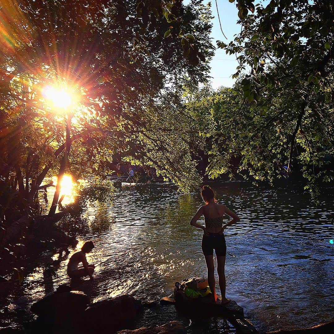 佐藤唯のインスタグラム：「Came back to Austin💕🌵#アメリカ #テキサス #オースティン #海外生活 #america #texas #austin #bartonsprings #nature #love」