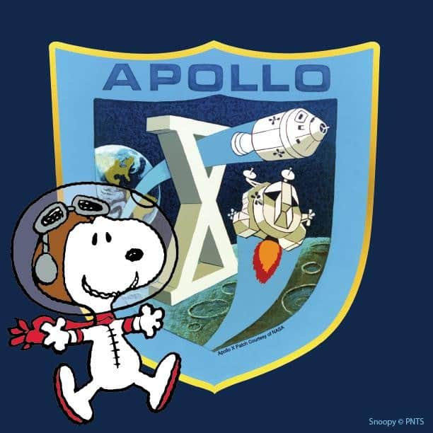スヌーピーさんのインスタグラム写真 - (スヌーピーInstagram)「This week Peanuts is celebrating the 50th anniversary of @nasa #Apollo10 Mission. Follow along for all things #AstronautSnoopy.」5月14日 4時22分 - snoopygrams
