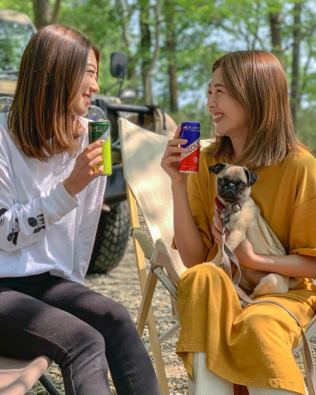 吉田夏海さんのインスタグラム写真 - (吉田夏海Instagram)「Campで休憩中に最近好きで飲んでるRed Bull😍 . Red Bullといえばエナジードリンクだけどこれはエナジードリンクじゃないオーガニック炭酸飲料のオーガニックスバイレッドブルなんだよ💗✨ . どれも甘さ控え目で飲みやすくて好きなんだけど一番好きなのはBitter Lemon🍋🍋🍋 . さっぱり飲めるからヨガとかランニングの後に飲みたくなるんだな😊🔥 . オーガニックだから身体に良いのが嬉しいよね✨ . @redbulljapan  #オーガニック  #レッドブル  #エナジードリンクじゃないレッドブル」5月14日 16時34分 - natsumiiiiiiiiiii