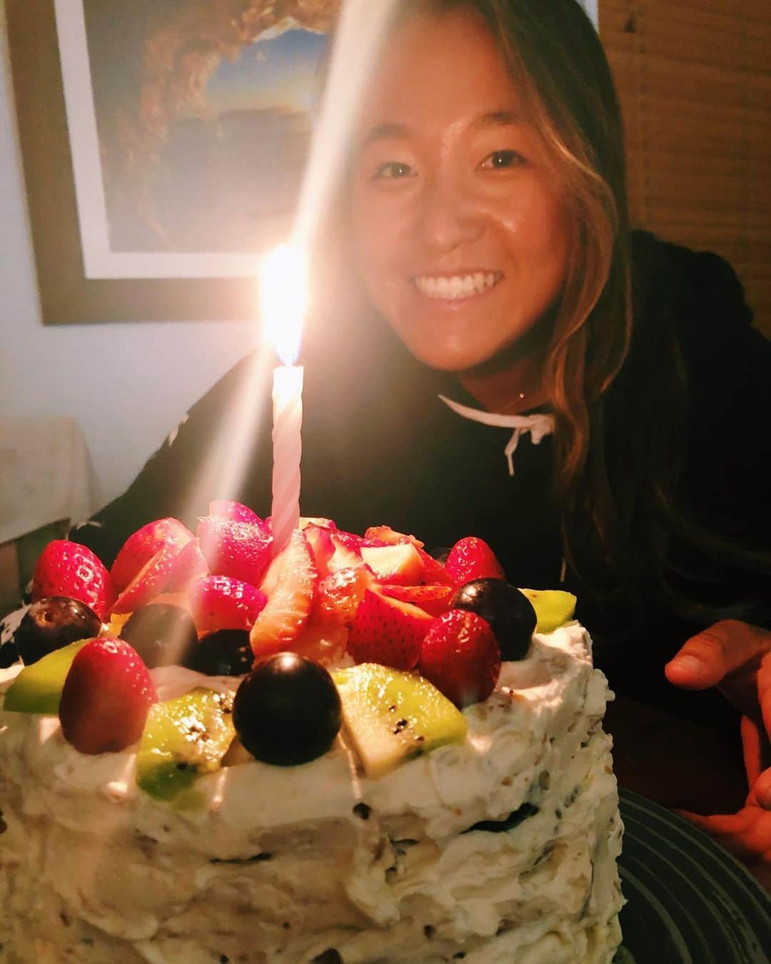 田代凪沙さんのインスタグラム写真 - (田代凪沙Instagram)「Thank you so much for all of your birthday wishes❤️ メッセージやコメントくれた皆さまありがとうございます🌈22歳は色んな事に挑戦する1年にしたいと思います🌟 ケーキをありがとう🎂💓 @hinako_kurokawa  #22」5月14日 16時47分 - nagisatashiro
