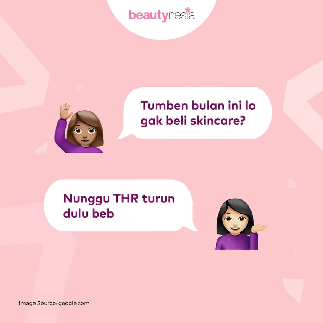 Beauty | Health | Fashionさんのインスタグラム写真 - (Beauty | Health | FashionInstagram)「Nah, siapa di sini yang nunggu THR buat beli skincare? 😝  #Beautynesia #BeautynesiaID #skincare #THR #lebaran #puasa」5月14日 17時17分 - beautynesia.id