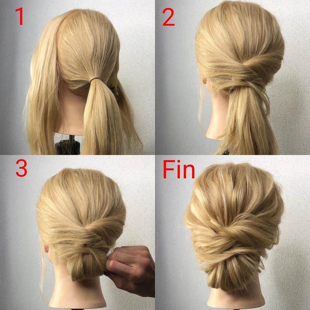 西川ヒロキさんのインスタグラム写真 西川ヒロキinstagram 毛量が少ない方におすすめ ピン留めができればできるまとめ髪アレンジ ミディアム ロングの方でできるのでおすすめです 香川県 高松市 丸亀市 宇多津 香川 高松 丸亀 Hiroki わちゃ