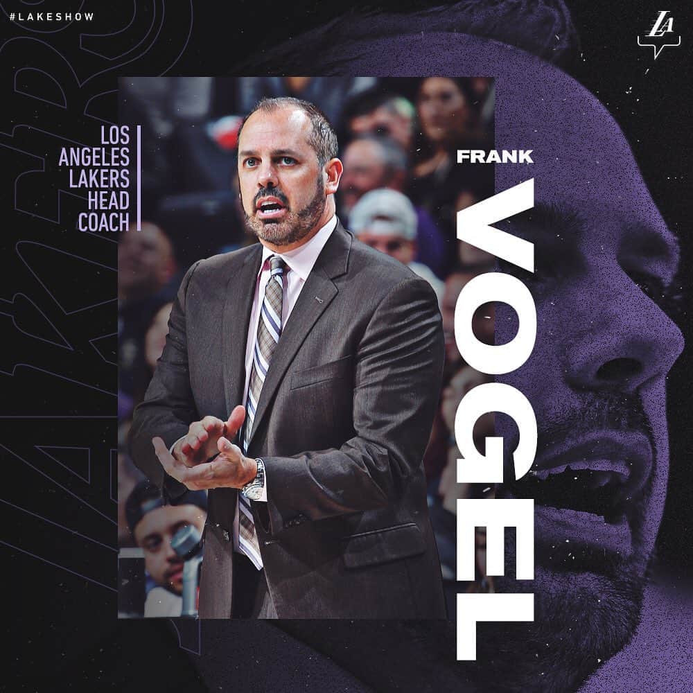 Los Angeles Lakersさんのインスタグラム写真 - (Los Angeles LakersInstagram)「“I look forward to coaching such phenomenal talent and bringing my strategic vision to the team.” Welcome, Coach Vogel!」5月14日 9時30分 - lakers