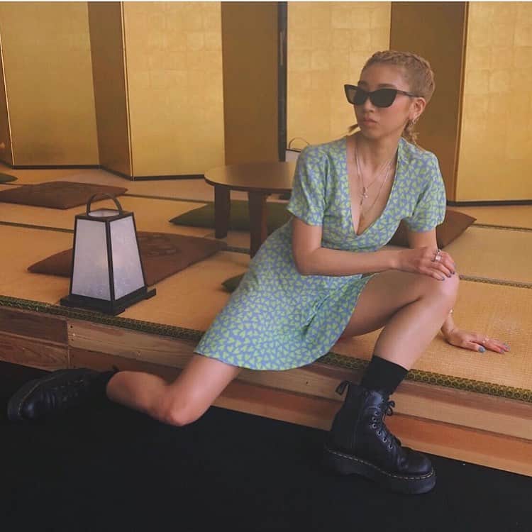 YUAのインスタグラム：「tatami vibes 🌱🐪 in fes」