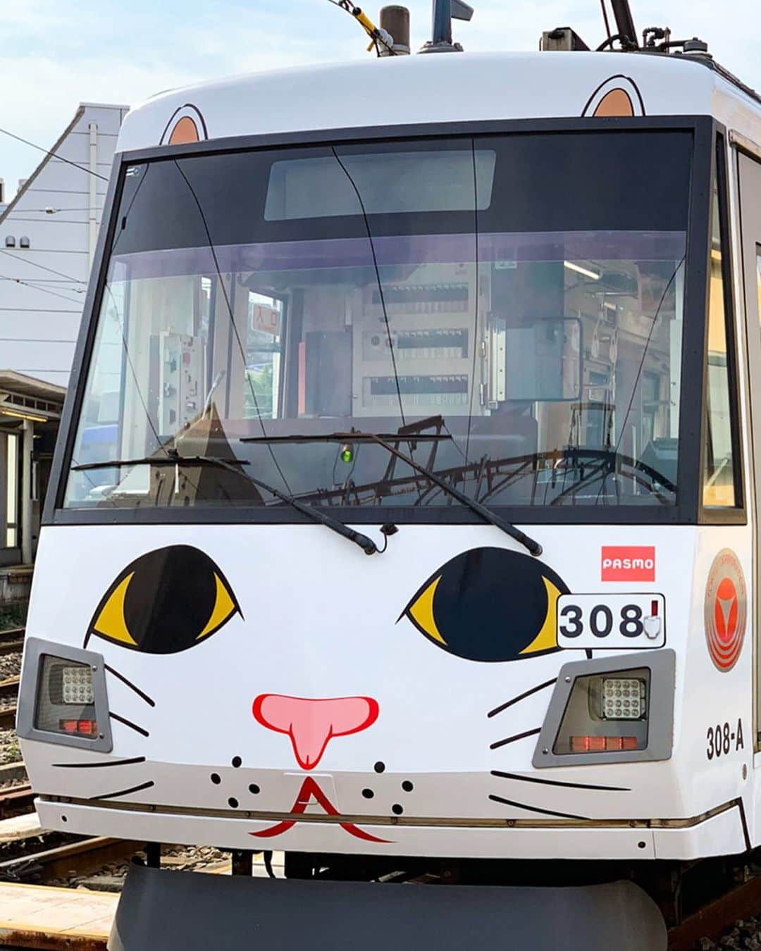東急電鉄さんのインスタグラム写真 - (東急電鉄Instagram)「. “Maneki-Neko” Lucky Cat themed trains will be running for a limited time in service at Setagaya Line, as of May 12th 🐈🐾! Hailing from Gotokuji, the said birthplace of maneki-neko, you can find the lucky cat designs not only on the trains’ exteriors, but inside as well, from kitty pawprints to hanging strap accents. Enjoy the ride and the sights on these special trains! . 世田谷線では5月12日から期間限定で「幸福の招き猫電車」が運行中です🐈🐾 招き猫発祥の地といわれている「豪徳寺」の招き猫がデザインされた車両は外観だけではなく、つり革や車内の足跡まで特別仕様に。見ても乗っても楽しめる電車になっています。 . #setagayaline #cat #cats #beckoningcat #manekineko #luckycat #Limited #japan #tokyo #visitjapan #japantrip #japanlife #traveljapan #japanholiday #train #railway #ilovetrains #railways_of_our_world #trainphotography . #世田谷線 #ネコ電車 #招き猫 #猫 #肉球 #🐾 #期間限定 #限定 #電車 #東急日和 #東急線めぐり」5月14日 11時39分 - tokyu_railways