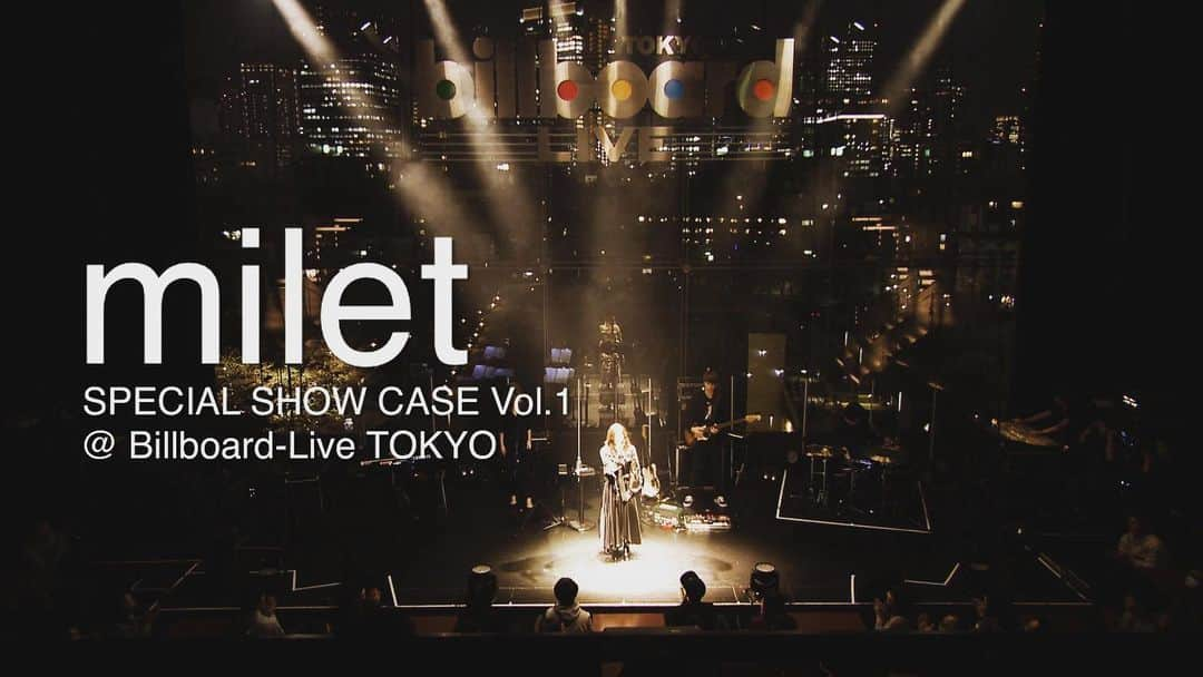 miletさんのインスタグラム写真 - (miletInstagram)「milet ライブ映像 ”SPECIAL SHOW CASE Vol.1" @ Billboard-Live TOKYOをYouTubeで公開！#milet」5月14日 12時00分 - milet_music