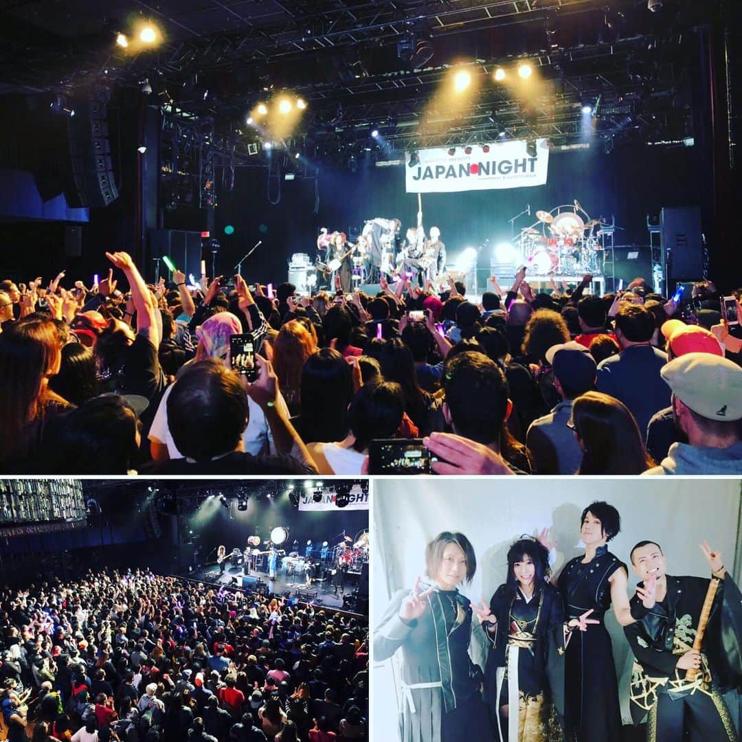鈴華ゆう子のインスタグラム：「You guys were asome! I ❤️NYC! I hope to be back soon!!! #wagakkiband #yukosuzuhana #nyc #japannight」