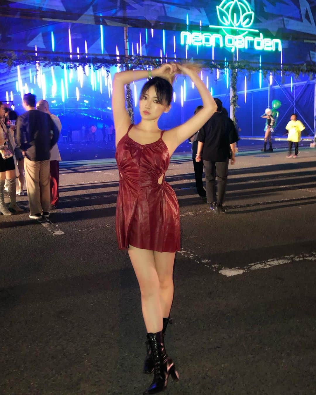 DJ mariennuのインスタグラム：「thanks😍 @edc_japan DAY②」