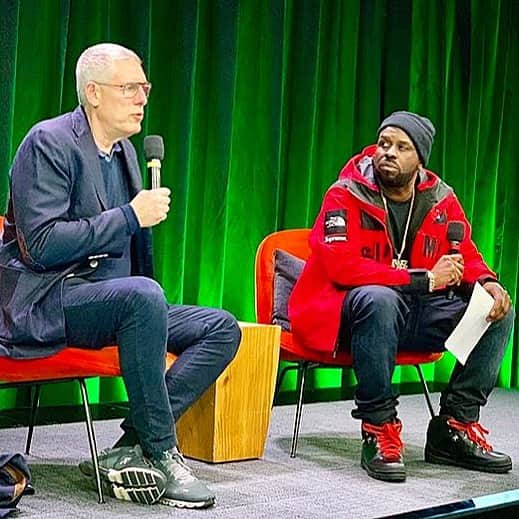 ファンクマスター・フレックスのインスタグラム：「Fun times today! #MeetTheCeo !!!! Lyor Cohen giving some gems! @um_alumni great event! #Google Headquarters! ( Yes my eye is getting better ) Moderator : FunkFlex」