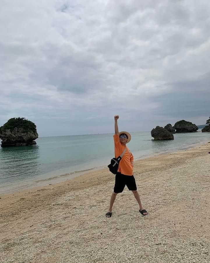 ホ・ジョンミンのインスタグラム：「#원피스 #루피 빙의 #고무고무주먹」