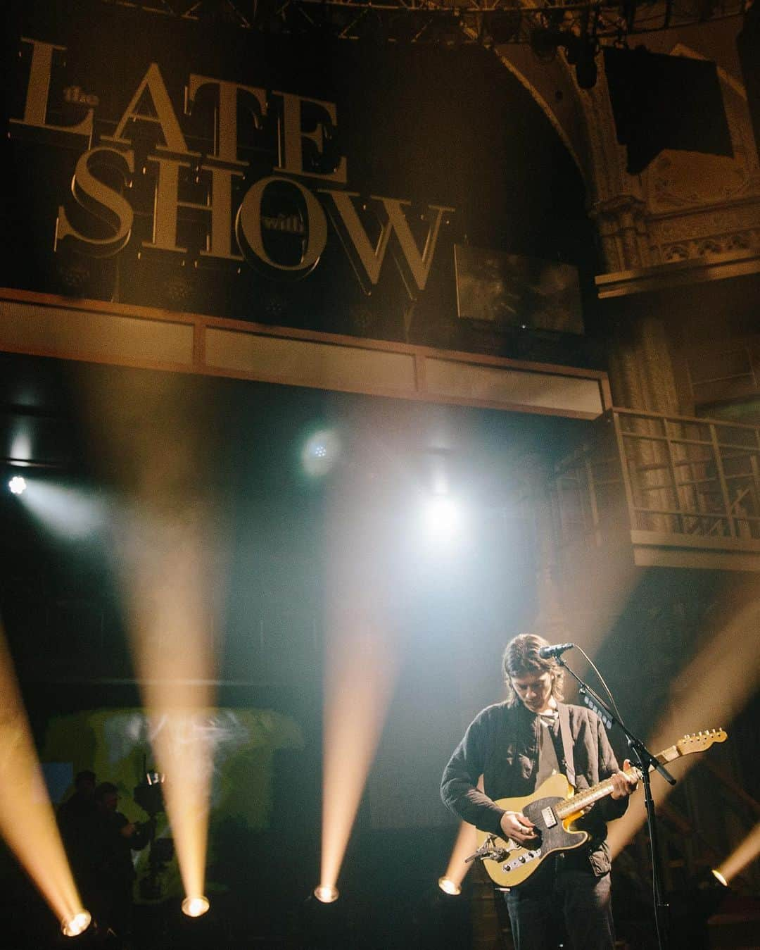 ジェームズ・ベイさんのインスタグラム写真 - (ジェームズ・ベイInstagram)「Ed Sullivan Theatre, NYC 📷 @delving」5月15日 3時02分 - jamesbaymusic